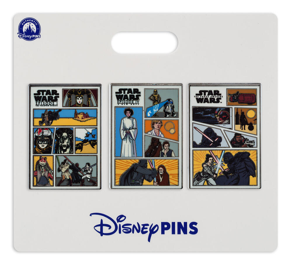 Star Wars Comic 3 Pin Set