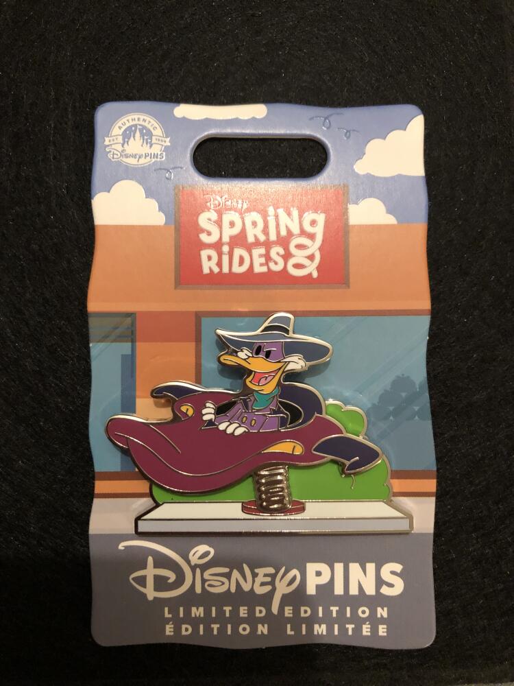 Character Spring Rides Series - Darkwing Duck | PIN 90786