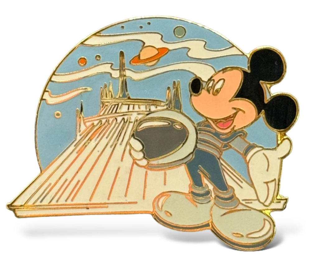 Walt Disney 100th Year ミッキー ピン Walt Disney 100th Year - Mickey Mouse - Mickey Astronaut Space