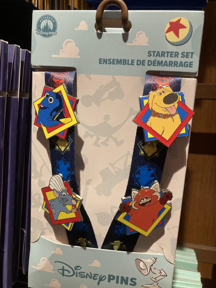Pixar Diamond Starter Set - Full Set of Dory, Dug, Remy, and Mei