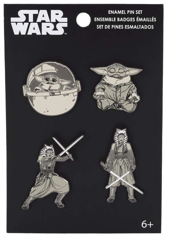 Grogu & Ahsoka Pin Set