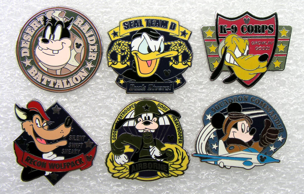 2008 Hidden Mickey - Armed Forces