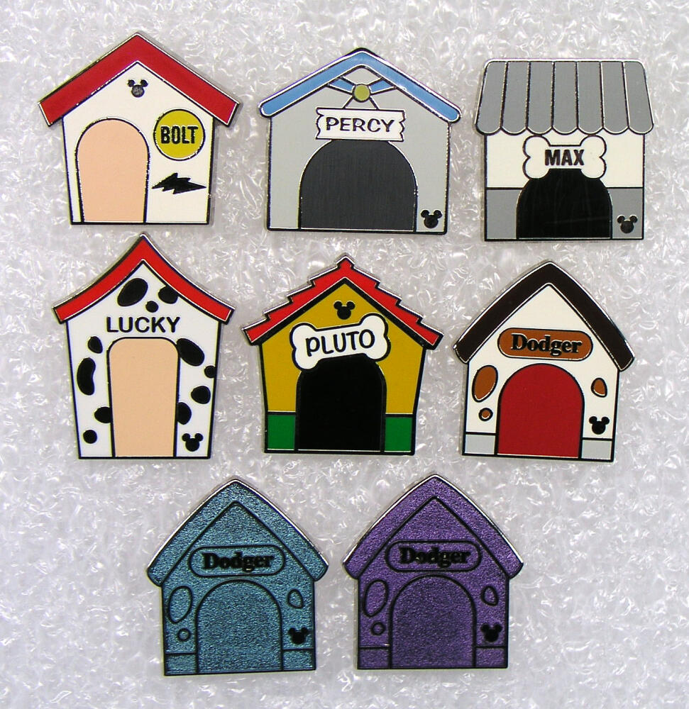 2019 Hidden Mickey - Doghouses