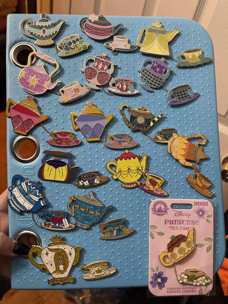 Disney Princess Tea Party 2022 - Full Set | PIN 91135