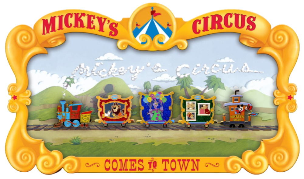 Mickey's Circus Train Boxed Set