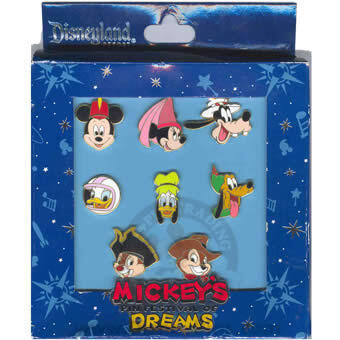 Characters in Hats Mini-Pin Boxed Set