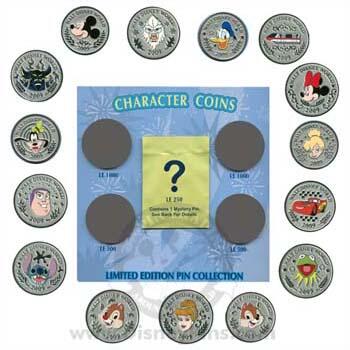 Mystery character coin