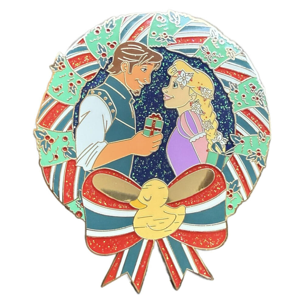 Disney Pins Blog (DPB) Exclusives - Tangled Christmas Wreath 2024