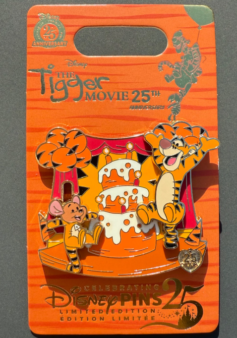 ディズニー　THE Tigger MOVIE ピンバッジセット　プーさん Disney Parks THE TIGGER MOVIE 25th Anniversary Winnie the