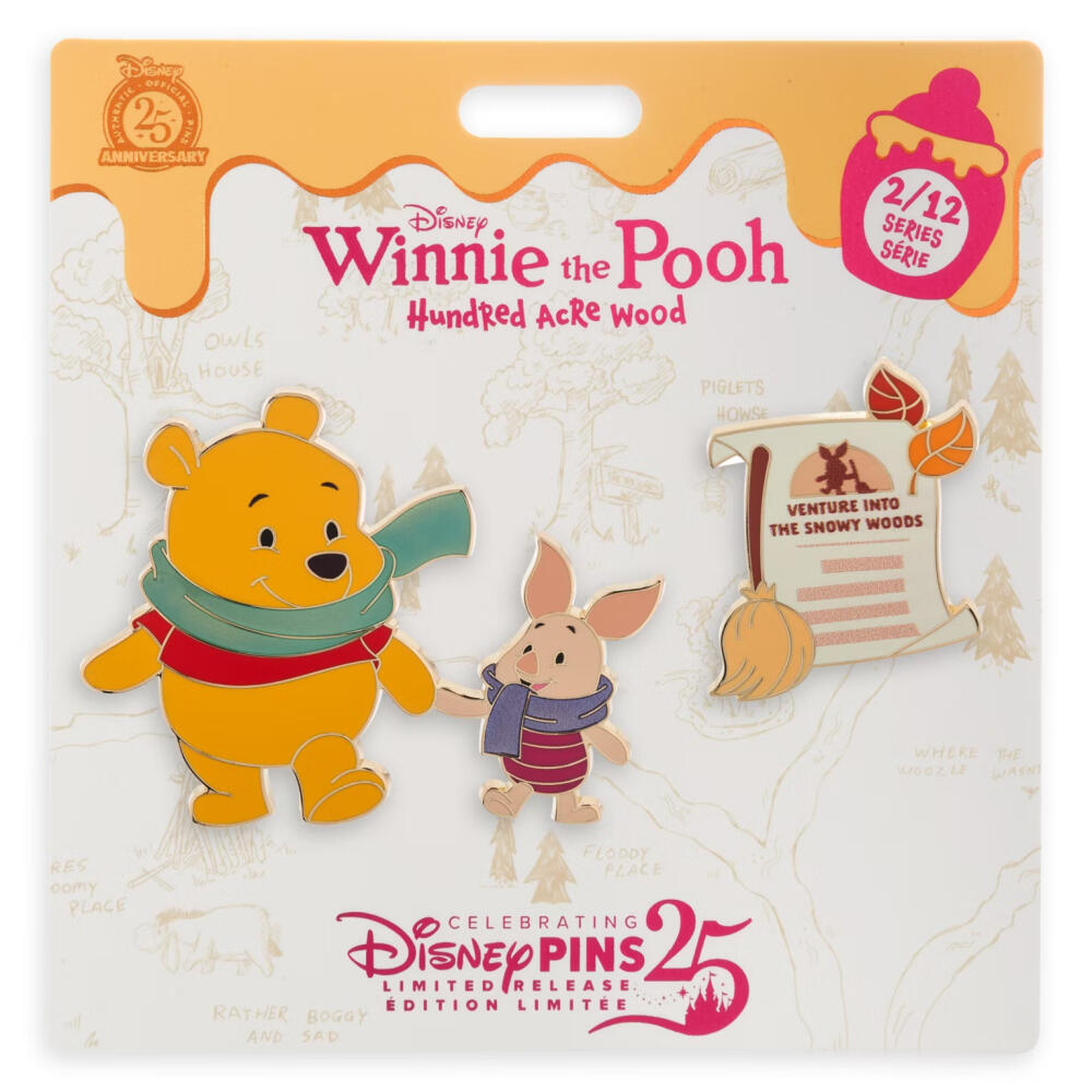 Venture into the Snowy Woods - Pooh and Piglet
