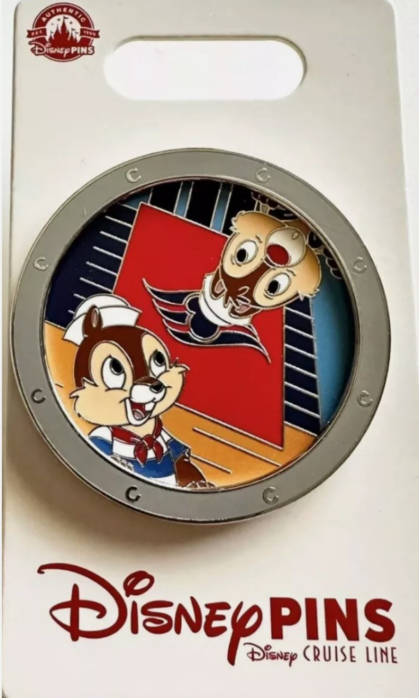 Disney Cruise Line - Chip and Dale Porthole | PIN 92222