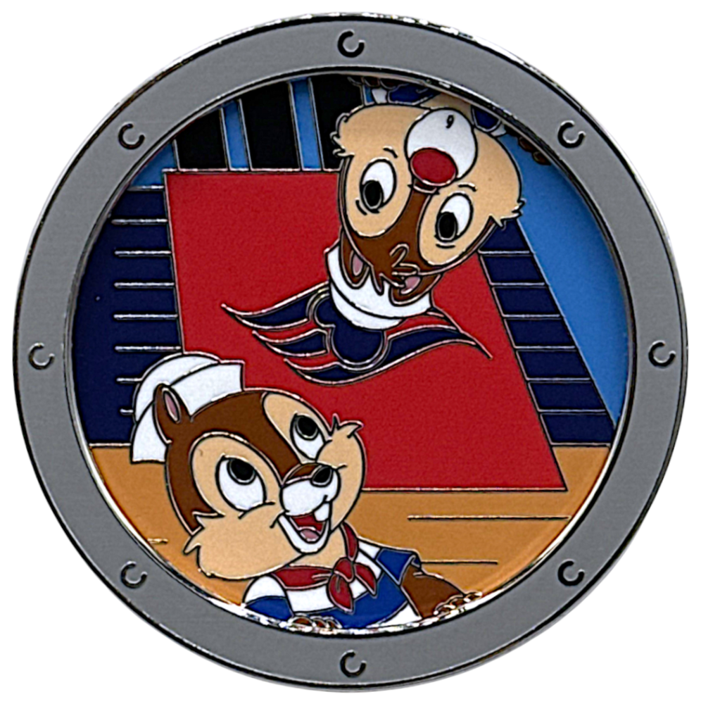 Disney Cruise Line - Chip and Dale Porthole | PIN 92222