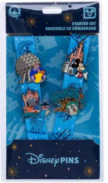 2025 Disney World Icons Pin Trading Starter Set - Full set