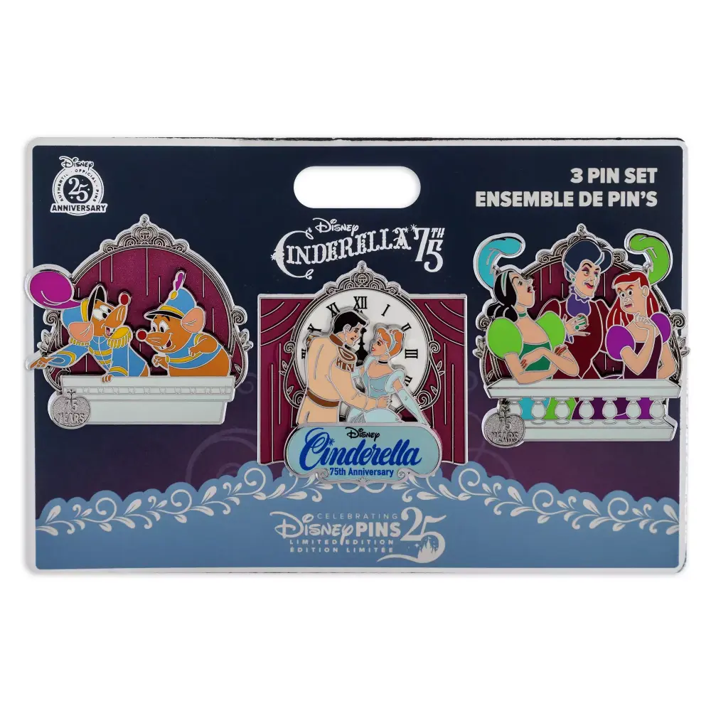 コレクション Disney 75 Years Pin Collection Cinderella 75th Anniversary Pin Collection from Disney Parks