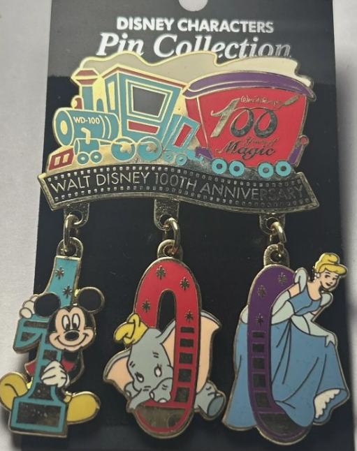 100 Years of Magic - Walt Disney's 100th Anniversary Dangle | PIN