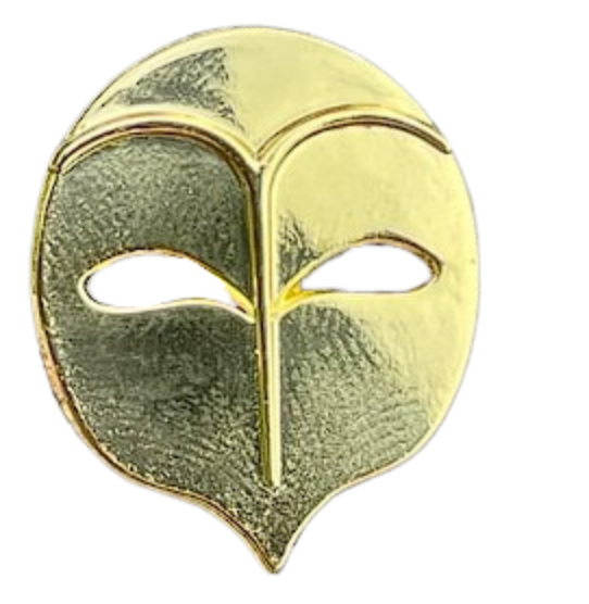 Fantasy Pin Series: Businessbirdsstudios - Golden Guard Mask | PIN 93306