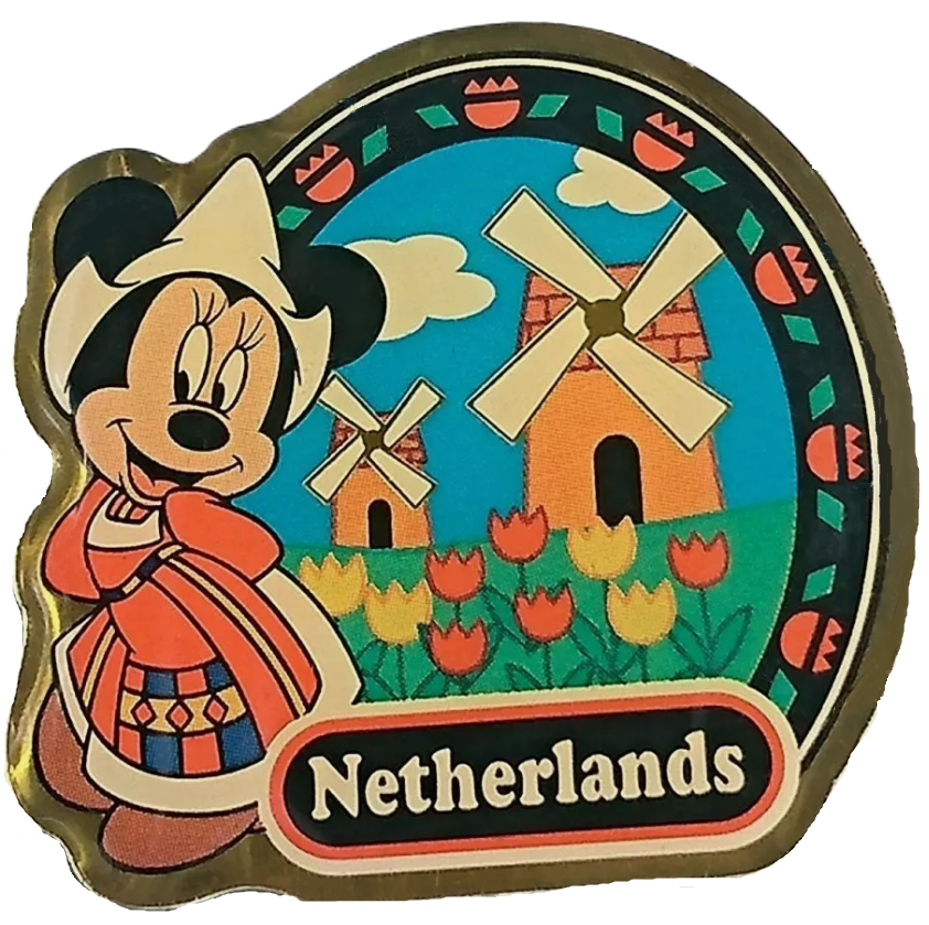 Morinaga World Travel Collection - Netherlands Minnie Mouse | PIN