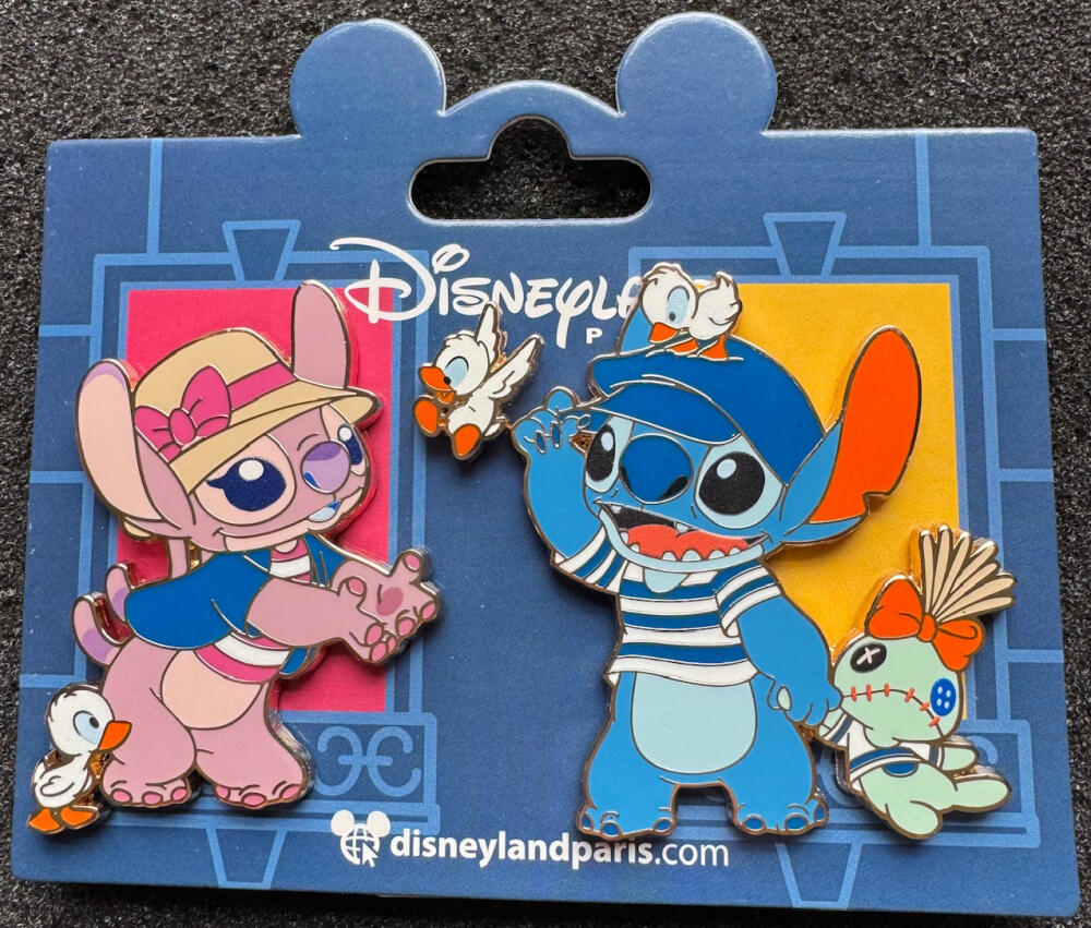 Angel & Stitch + Duckling
