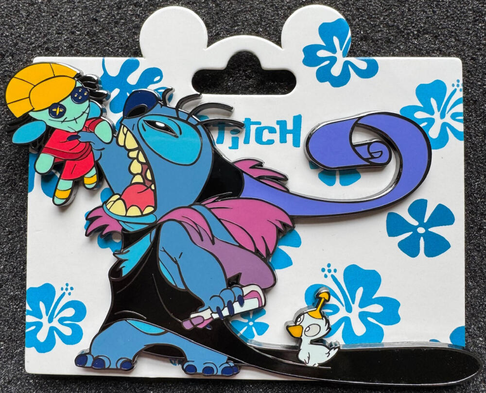 Stitch as characters - Stitch Yzma with Kuzco Scrump | PIN 94224