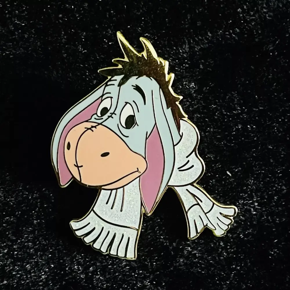 Winnie the Pooh and Friends Winter - Eeyore with Scarf | PIN 94616