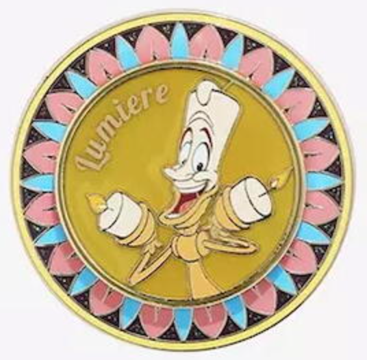 beauty:beast ピンバッジ Beauty and the Beast Plastic Badges - Vintage 90's Disney / Belle