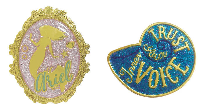 The Little Mermaid Pin Set