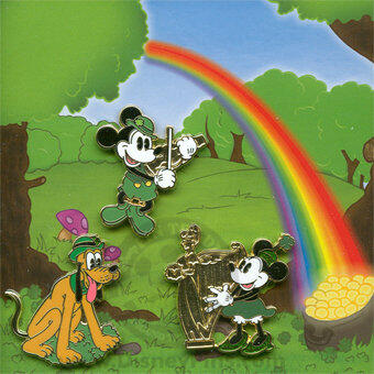 St Patrick's Day 2009 Mini-Pin Boxed Set