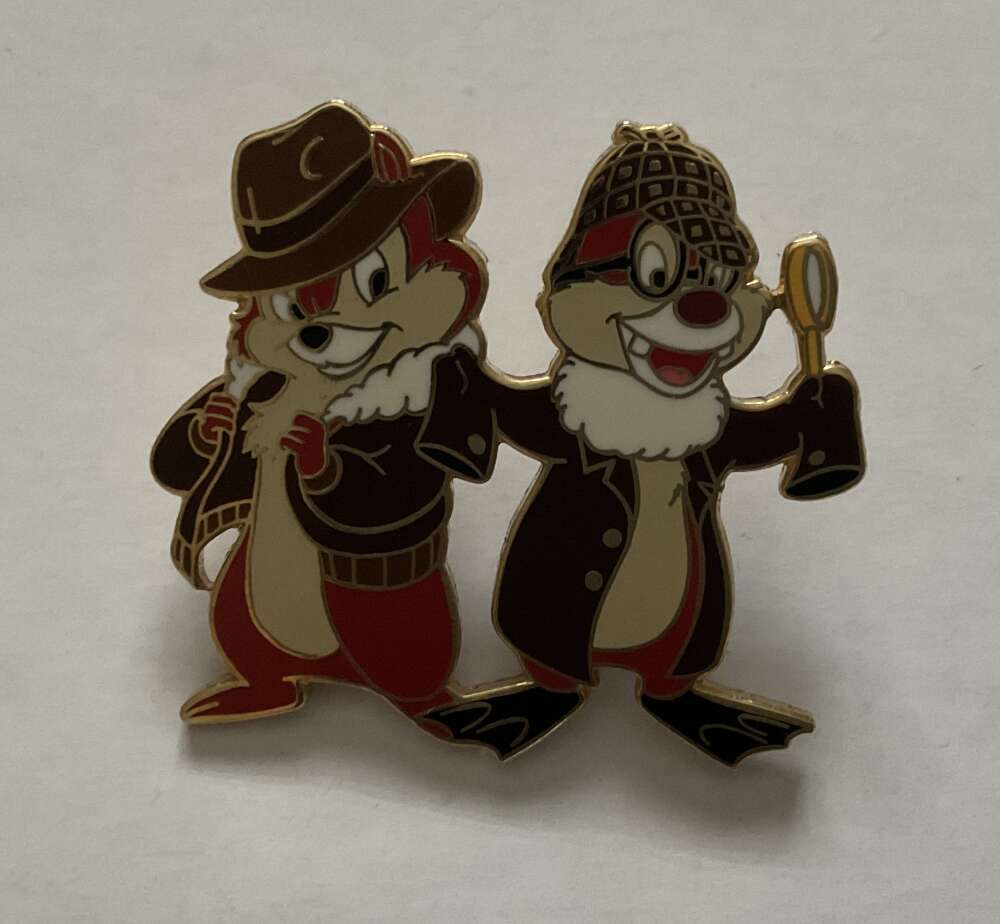 Japan Disney Mall - Detective Chip and Dale | PIN 95366