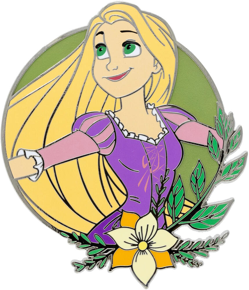 Pink A La Mode (PALM) - Disney Princess Floral - Rapunzel | PIN 95413