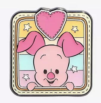 95514 - Piglet - Winnie the Pooh Patch Icon Blind Box - Loungefly