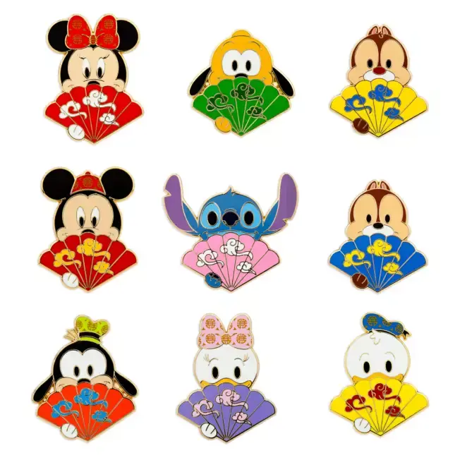 Character Folding Fans Mystery Collection