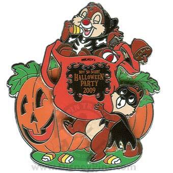 Mickey's Not So Scary Halloween Party (MNSSHP) 2009 - Chip & Dale