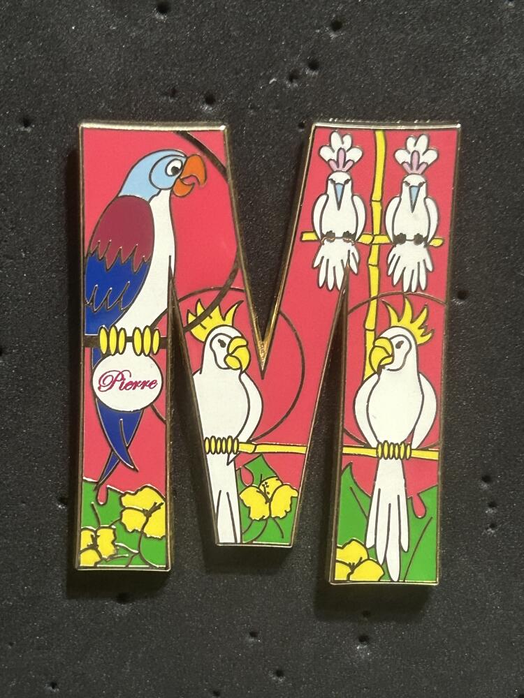 Tiki Room Letters Boxed Set - Letter M only