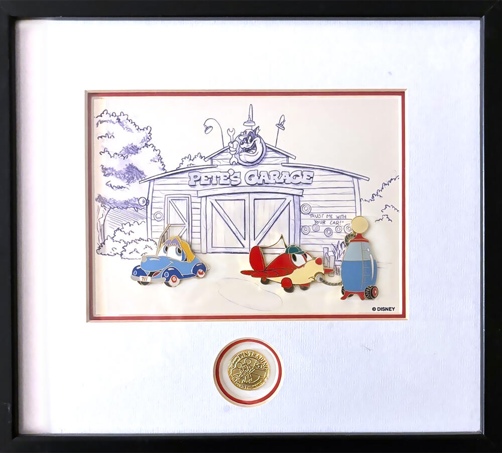 Pete's Garage Framed Set