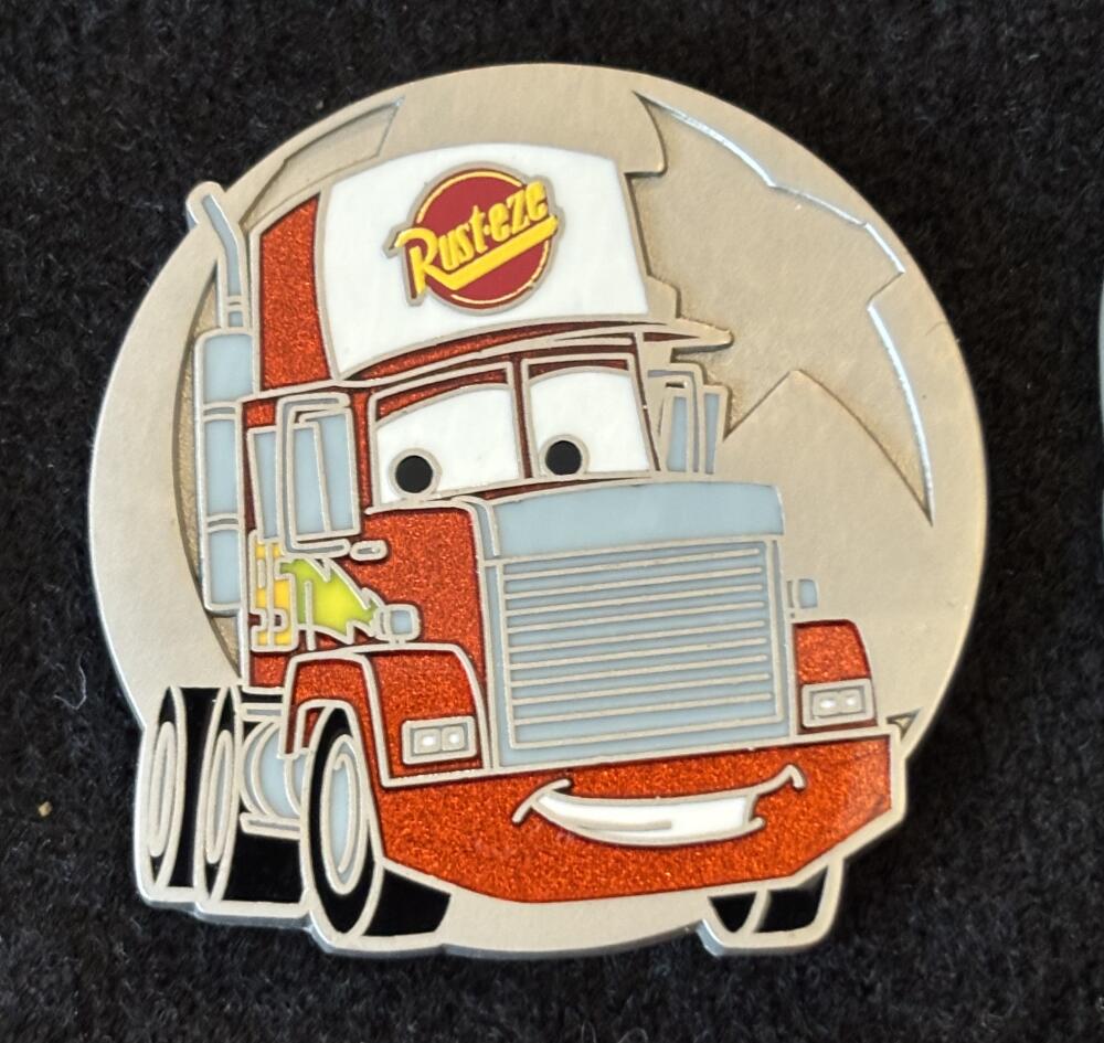 Pixar Party 2016 - John Ratzenberger Mystery Set - Mack | PIN 5871, image size:1000x945