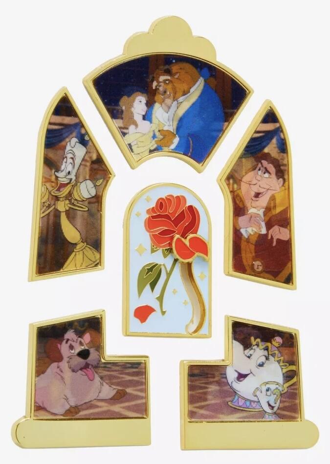 BoxLunch - Beauty and The Beast Lenticular Portraits Puzzle Blind Box