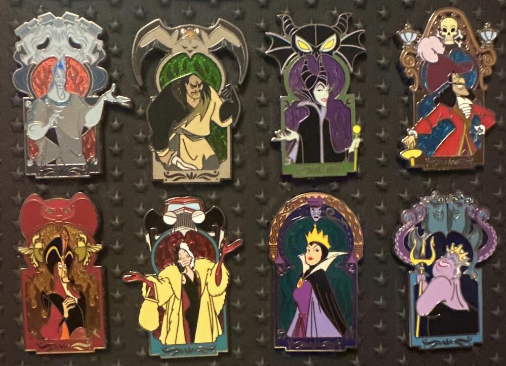 Disney Villains Framed Portrait Mystery Collection