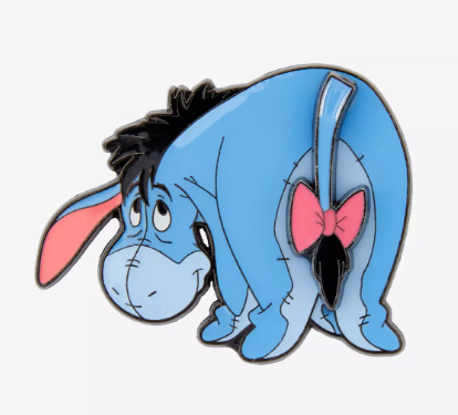 DisneyStore PALS イーヨー ピンバッジ BoxLunch - Disney - Eeyore spinning tail | PIN 97092