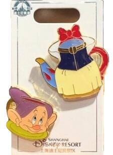Snow White and the Seven Dwarfs - Snow White Teapot and Dopey Teacup