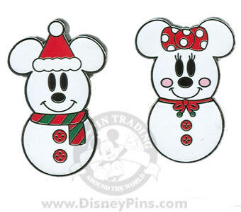 Snowman Mickey & Minnie