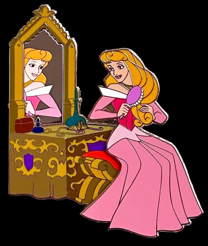 WDI MOG Disney Vanity Aurora オーロラ ピンバッジ Disney Vanities