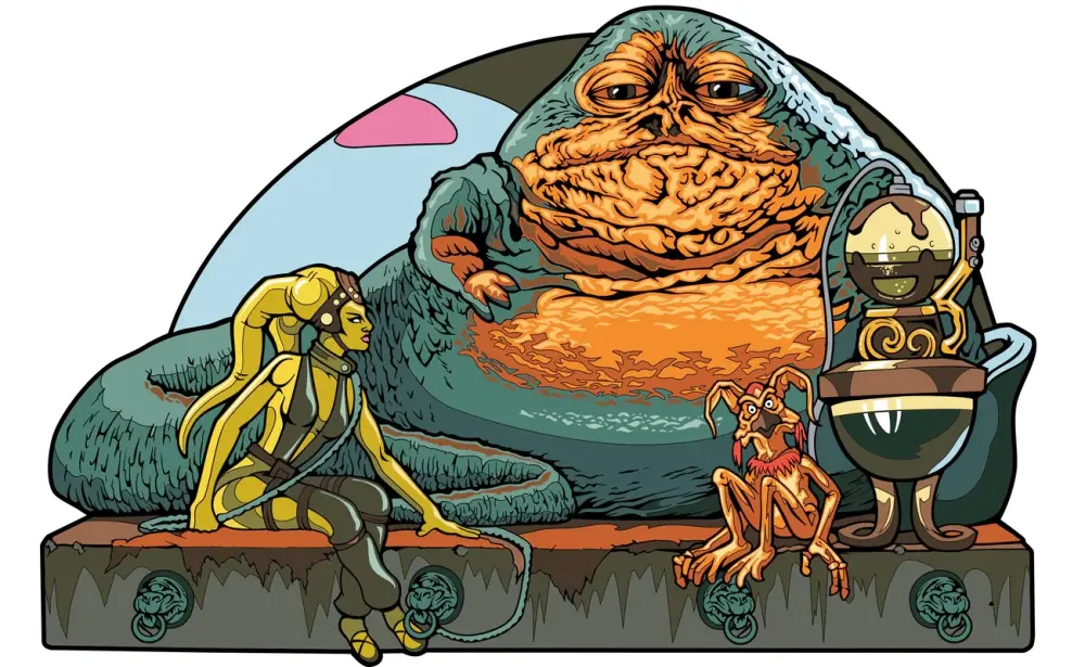 FiGPiN - Star Wars: Return of the Jedi - Jabba the Hutt (X87) | PIN 97970