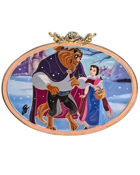 Guy Vasilovitch Beauty and the Beast Oval Collection - Lovers