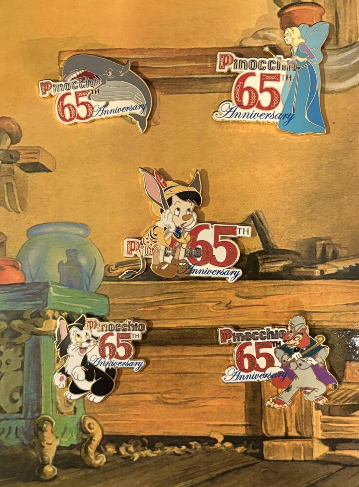 Pinocchio 65th Anniversary — Full Set