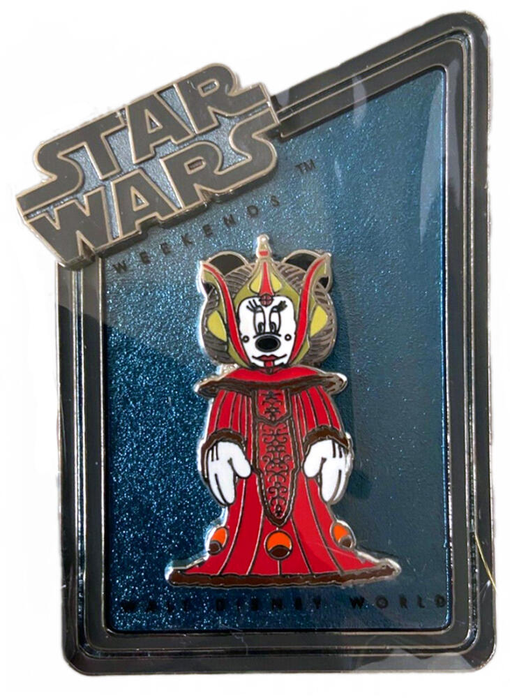 【STAR WARS×WEEKEND】『ミッキー＆ミニー』背景付きBIGピンズ 98572_wY3F.jpg
