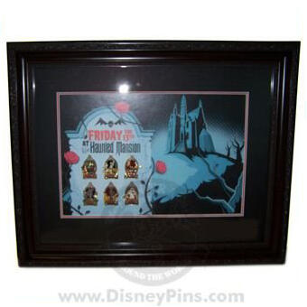 Friday the 13th at the Haunted Mansion Framed Set