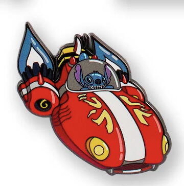 Stitch626 Lilo and Stitch Mini FiGPin Series 4 - Stitch Space Scout