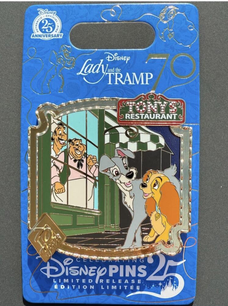 Lady and the Tramp 70th Anniversary - Lady and Tramp at Tony's