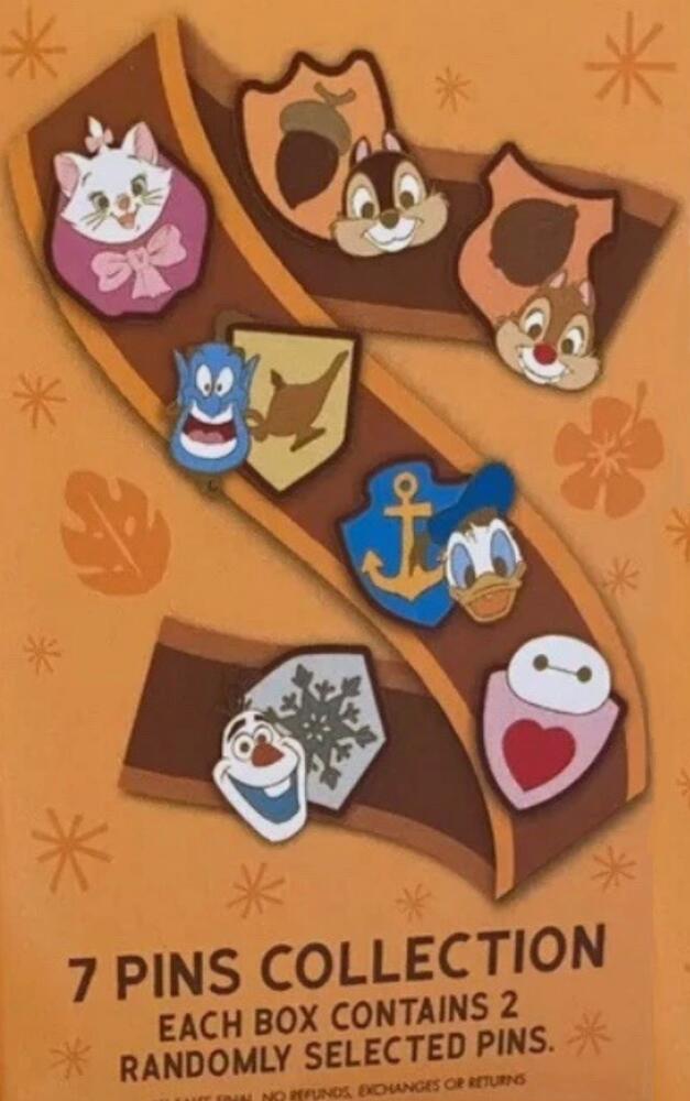 Pin Trading Carnival 2025 Character Icons Shield Mystery Box