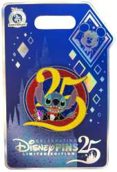 100000 - Dressed to Impress! Collection - Stitch with 25th Anniversary Logo - Walt Disney World alternate image